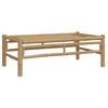 vidaXL Table basse de jardin 100x55x33 cm bambou