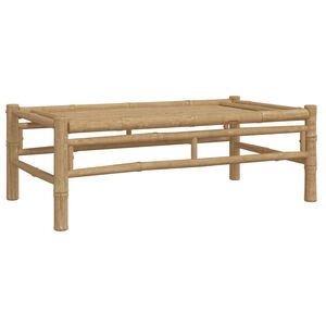 vidaXL Table basse de jardin 100x55x33 cm bambou