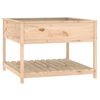 vidaXL Jardini&egrave;re avec &eacute;tag&egrave;re 111,5x111,5x81 cm Bois massif de pin