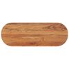 vidaXL Dessus de table 140x50x3,8 cm ovale bois massif d'acacia