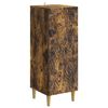 vidaXL Buffet Ch&ecirc;ne fum&eacute; 33 x 34,5 x 90 cm Bois d'ing&eacute;nierie