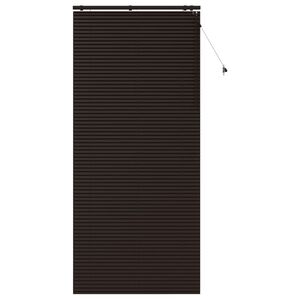 vidaXL Store V&eacute;nitien Marron fonc&eacute; 105 x 250 cm 35 mm