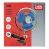 Carpoint Ventilateur 12 V 15,3 cm Argent&eacute;