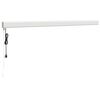 vidaXL Auvent r&eacute;tractable cr&egrave;me 4x3 m tissu et aluminium
