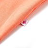 T-shirt enfants orange néon 92