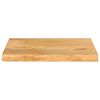 vidaXL Dessus de table à bord vivant 40x20x3,8 cm bois massif manguier