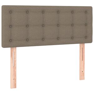 vidaXL T&ecirc;te de lit Taupe 90x5x78/88 cm Tissu