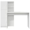 vidaXL Bureau 2 pcs Blanc