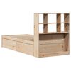 vidaXL Cadre de lit sans matelas 100x200 cm bois massif de pin