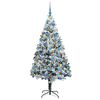 vidaXL Sapin de Noël artificiel Vert 180 cm PVC, Acier et Plastique