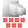 vidaXL Ensemble de miroirs muraux carr&eacute;s 7 pcs Verre