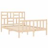vidaXL Cadre de lit sans matelas 140x190 cm bois de pin massif