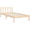 vidaXL Cadre de lit sans matelas 90x200 cm bois de pin massif