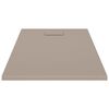 vidaXL Receveur de douche SMC Marron 120x70 cm