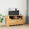 vidaXL Meuble TV Drammen Chêne 99 x 43 x 55 cm Bois de pin massif