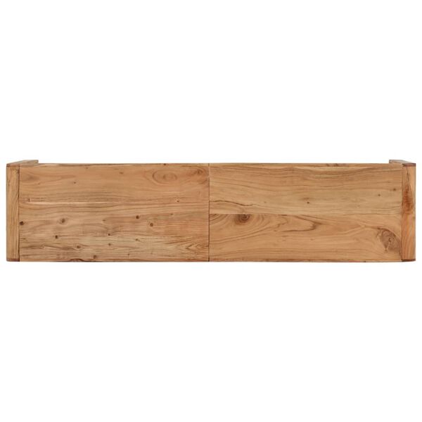 vidaXL Banc 160x38x45 cm bois massif d'acacia