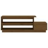 vidaXL Table basse Marron miel 120x50x40,5 cm Bois massif de pin