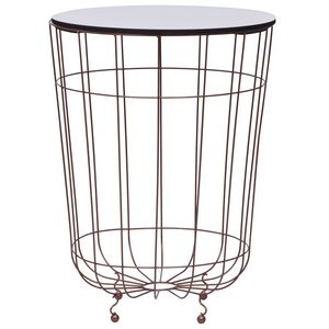 vidaXL Table basse Dor&eacute; &Oslash; 40 cm
