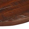 vidaXL Dessus de table Ø 70x2,5 cm rond bois massif de récupération