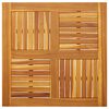 vidaXL Dessus de table 80x80x2,2 cm carr&eacute; bois massif d'acacia