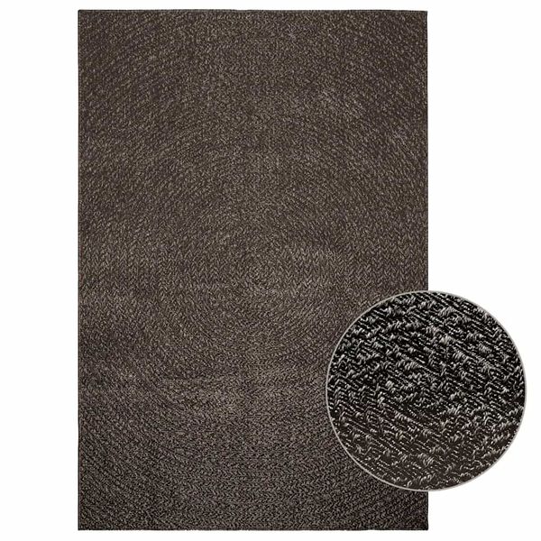vidaXL Tapis ZIZUR 140x200 cm aspect de jute int&eacute;rieur ext&eacute;rieur