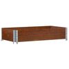 vidaXL Collier de palette marron 100x50 cm bois de pin solide