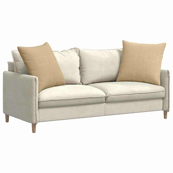 vidaXL Coussins de canapé 2 pcs Vert gris 80 x 80 cm