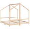 vidaXL Cadre de lit pour enfant 2x(80x160) cm bois de pin massif