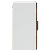 vidaXL Armoires murales de cuisine 2 pcs Porto ch&ecirc;ne fum&eacute;
