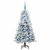 vidaXL Sapin de No&euml;l Artificiel &agrave; Branches Articul&eacute;es Blanc 150 cm