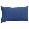 vidaXL Coussins de canap&eacute; 2 pcs Bleu police 80 x 40 cm