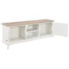 vidaXL Meuble TV Blanc 120x30x40 cm Bois
