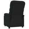 vidaXL Fauteuil électrique de massage Noir Tissu