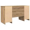 vidaXL Bureau ch&ecirc;ne artisanal 140 x 49 x 76 cm Bois d'ing&eacute;nierie