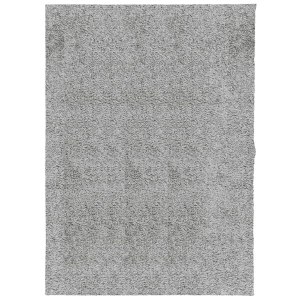 vidaXL Tapis shaggy PAMPLONA poils longs moderne gris 240x340 cm