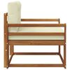 vidaXL Sofa de milieu ext&eacute;rieur Bois d'Acacia Massif Naturel