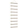 vidaXL D&eacute;coration murale en forme d'&eacute;chelle 50x150cm branche naturelle