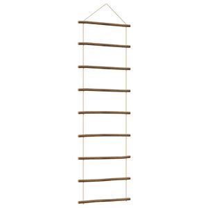 vidaXL D&eacute;coration murale en forme d'&eacute;chelle 50x150cm branche naturelle