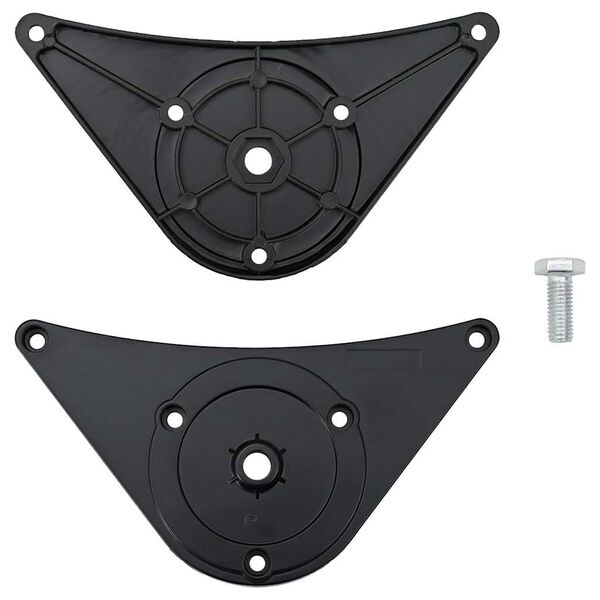 vidaXL 4 pieds de table réglables en hauteur 870 mm Noir