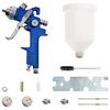 vidaXL Kit de Pistolet &agrave; Peinture HVLP avec Gobelet de 600 ml 600 ml