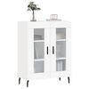 vidaXL Buffet blanc 69,5x34x90 cm bois d'ing&eacute;nierie