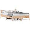 vidaXL Cadre de lit sans matelas 120x190 cm bois de pin massif