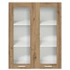 vidaXL Armoire suspendue avec porte Ch&ecirc;ne artisanal 80 x 31 x 100 cm