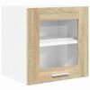 vidaXL Armoire suspendue avec porte 2 pcs Ch&ecirc;ne Sonoma 40 x 31 x 40 cm