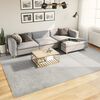 vidaXL Tapis HUARTE &agrave; poils courts doux et lavable gris 240x340 cm