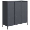 vidaXL Buffet haut anthracite 101,5x39x103,5 cm acier