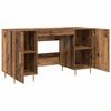 vidaXL Bureau Bois ancien 140 x 50 x 75 cm Bois d'ing&eacute;nierie