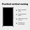 vidaXL Store roulant d'extérieur 120 x 270 cm Anthracite