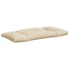 vidaXL Coussins de palette lot de 3 beige tissu
