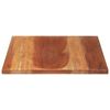 vidaXL Dessus de table 120x60x(2,5-2,7) cm Bois massif d'acacia